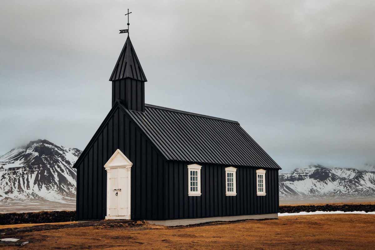 Snaefellsnes & Kirkjufell Tour - Búðakirkja Church