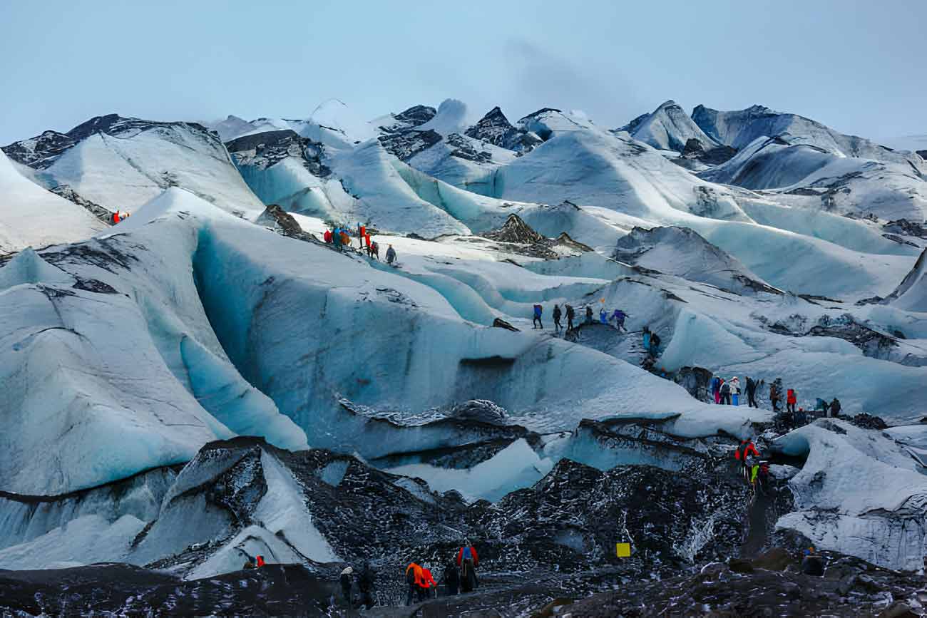 Solheimajokull Glacier - South Coast Iceland