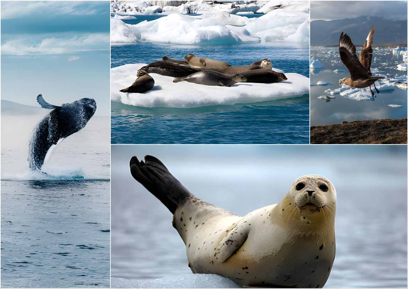 Diamond Beach Iceland - Wildlife