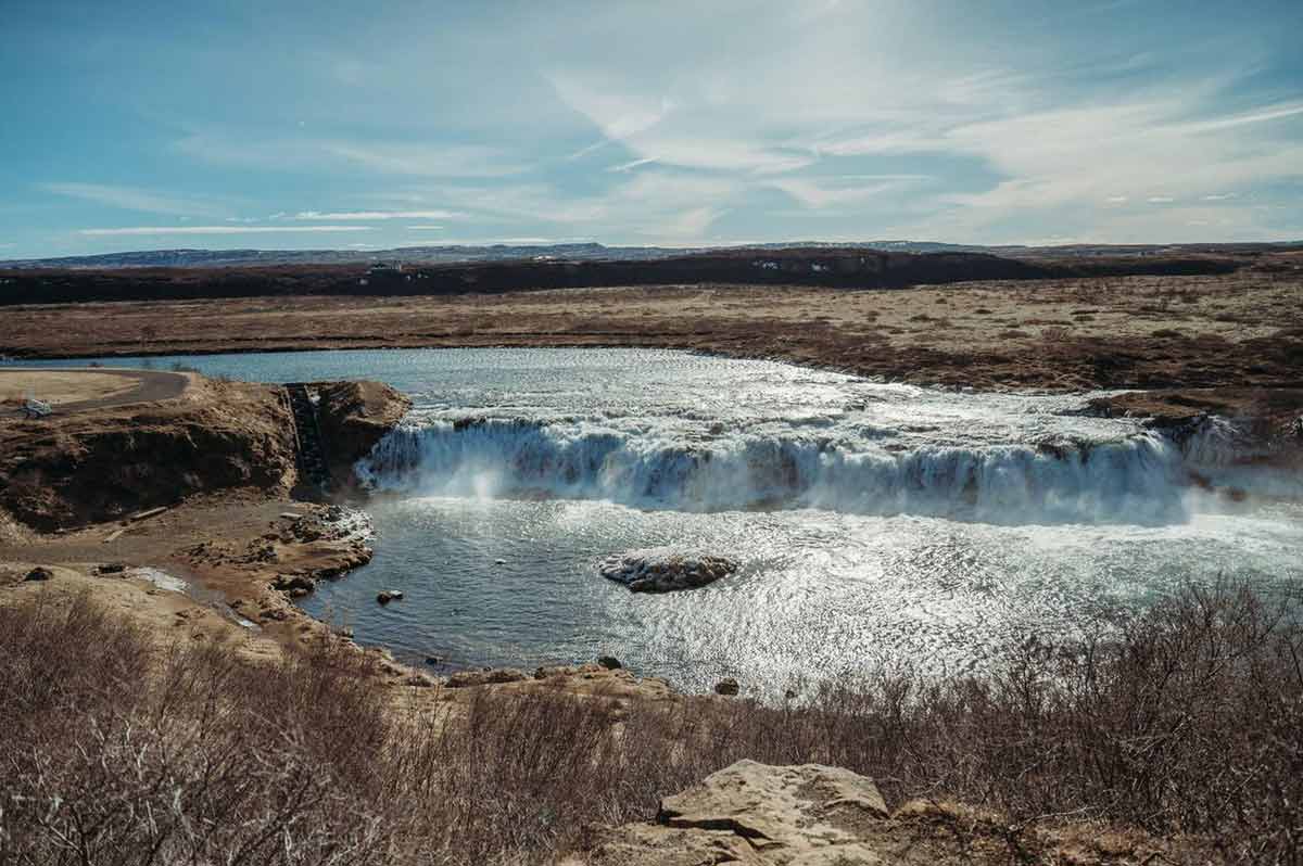 Faxafoss Waterfall